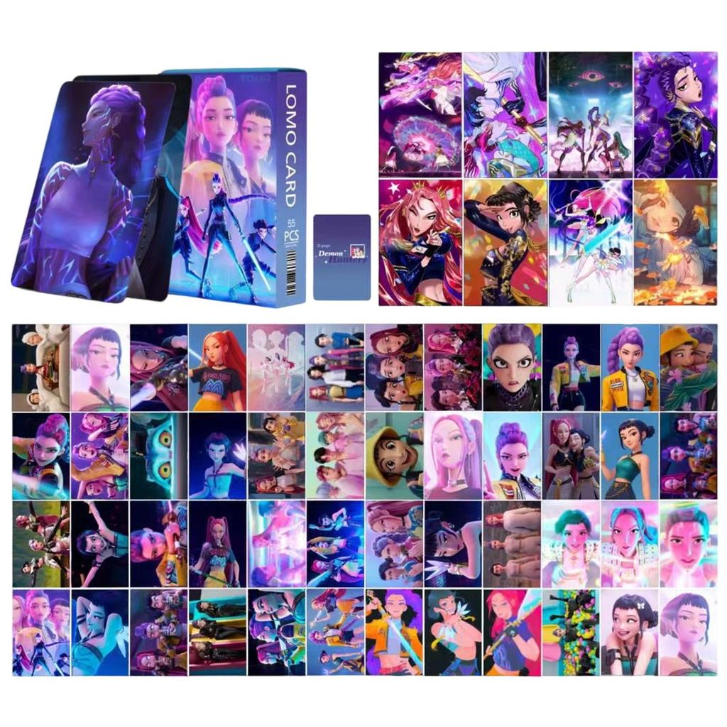 Double-sided 55-card LOMO Card- Anime Surrounding Photo Card- Collection Card