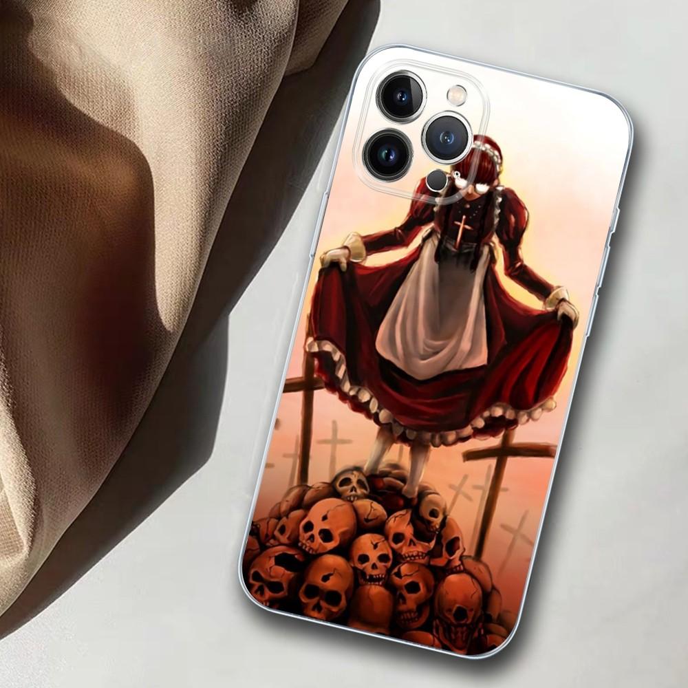 Black Lagoon Phone Case For iPhone 14 11 12 13 Mini Pro XS Max Cover 6 7 8 Plus X XR SE 2020 Funda Shell