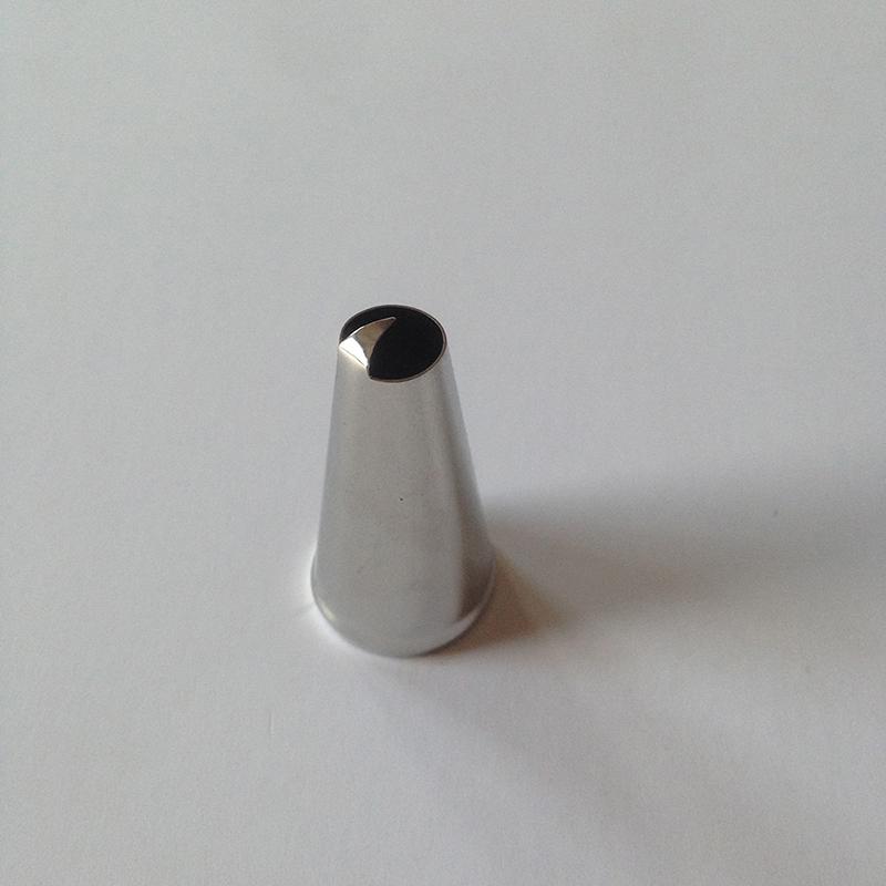 Nerezová trubička na pečivo Smetanová poleva Tipy na potrubí Tryska Fondánový dort Dekor 1825