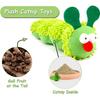 2 PCS Catnip Toys for Indoor Cats, BiteResistant Plush Worms with Crinkle Sound and Dental Health