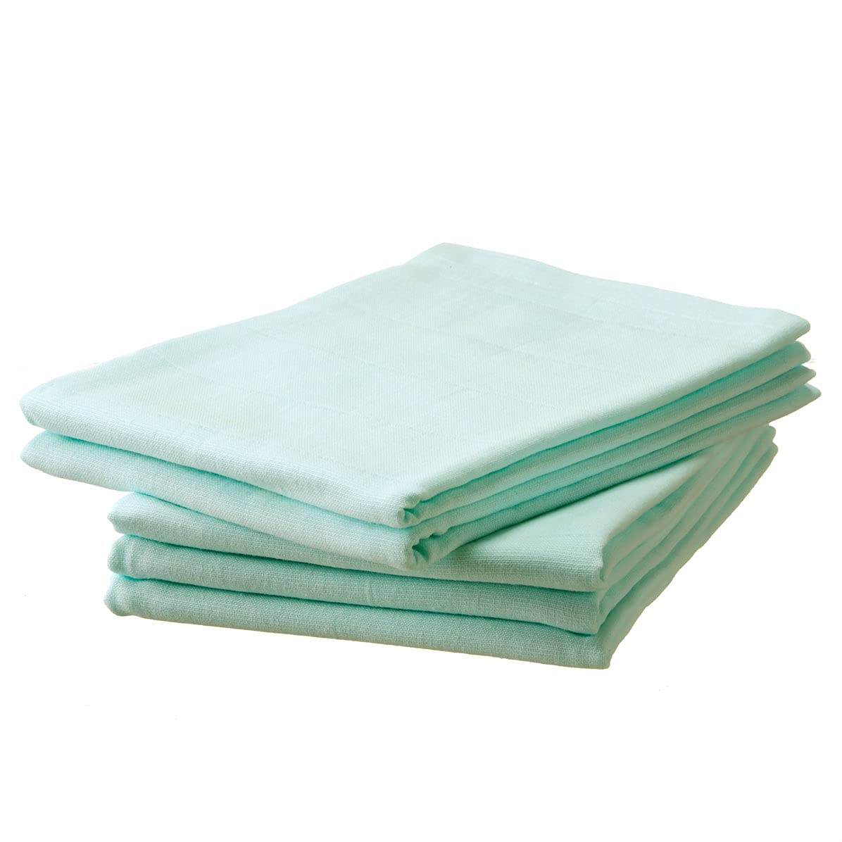 

Set of 5 Gauze Bath Made in Senshu Towels 60 x 120 Light Blue Double-Ply Towels, Japan, (Approx. cm),
