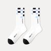 5 Pairs of Female Spring and Autumn Style Deodorant Sports Letter Striped Student Tube Socks