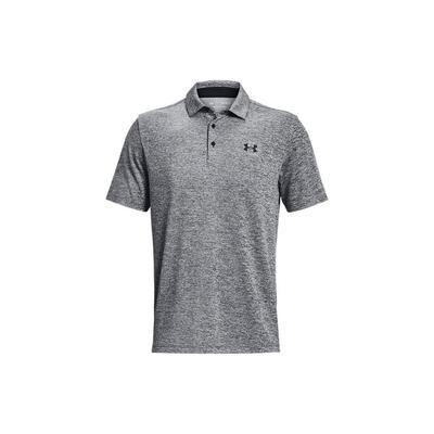 Polo a Maniche Corte Sportiva da Golf a Tinta Unita Uomo Top Grigio 1378673-002