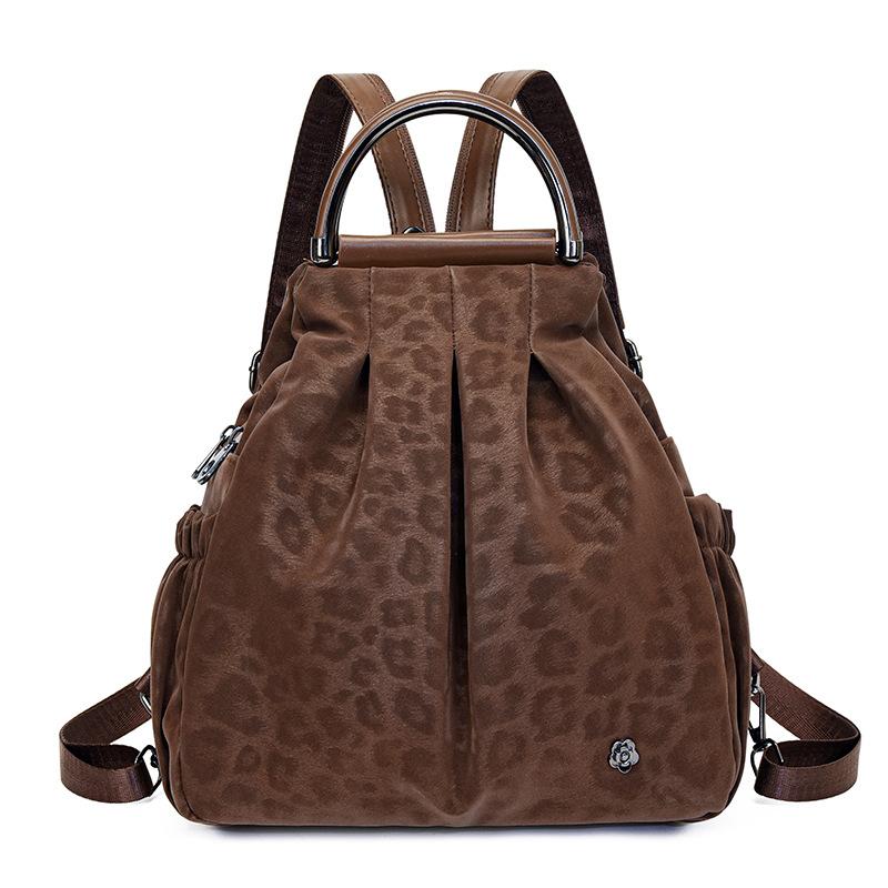 

Модный для поездок на работу, Высококлассный, Большой вместимости, Повседневный для путешествий, Двуплечный, Одноплечный, Ручной водонепроницаемый мешок темно-коричневого