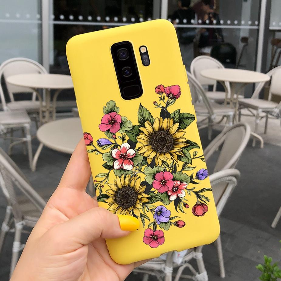 For Samsung Galaxy S9 S9+ Case Cute Fashion Cartoon Girls Cover Silicone Soft TPU Phone Case For Samsung S9 Plus S9+ Fundas Capa