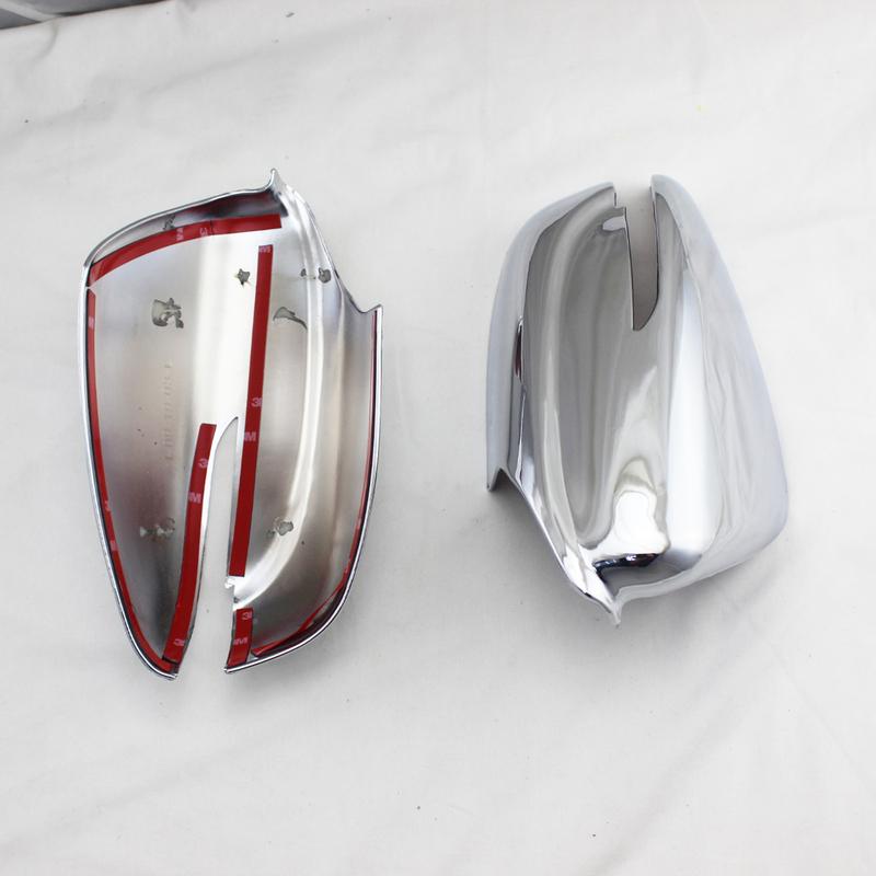 Chrome Plated Rearview Car Accessories Door Mirror Cover Trim Paste Style For kia Picant K3 Cerato Forte 2013 2014 2016 2017
