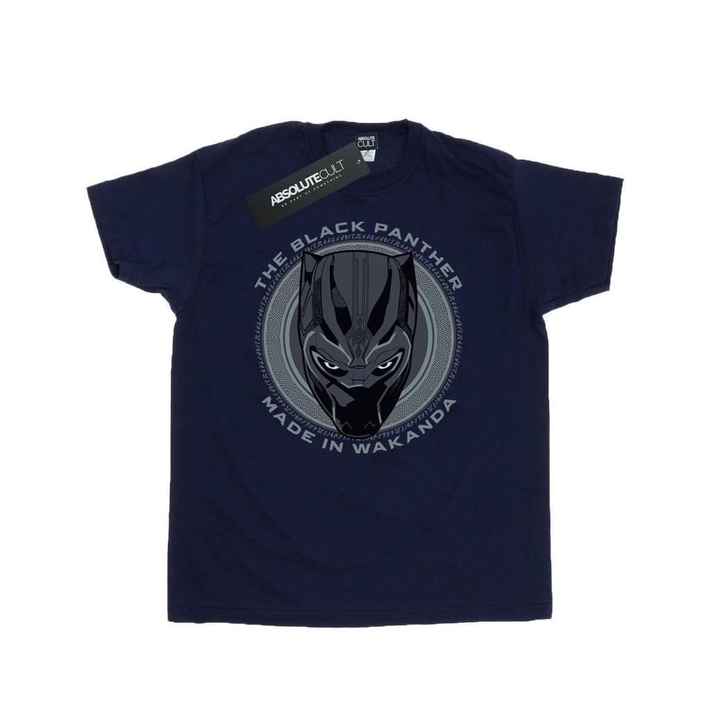 Black Panther Mens Made in Wakanda Cotton T-Shirt