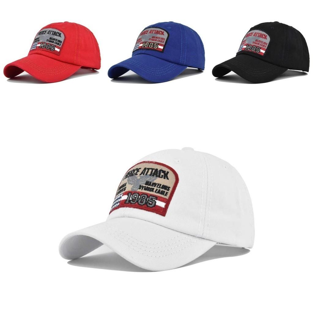 Cap Vintage Baseball Embroidered Duck Tongue Hat 1985 For Outdoor Activities Cap