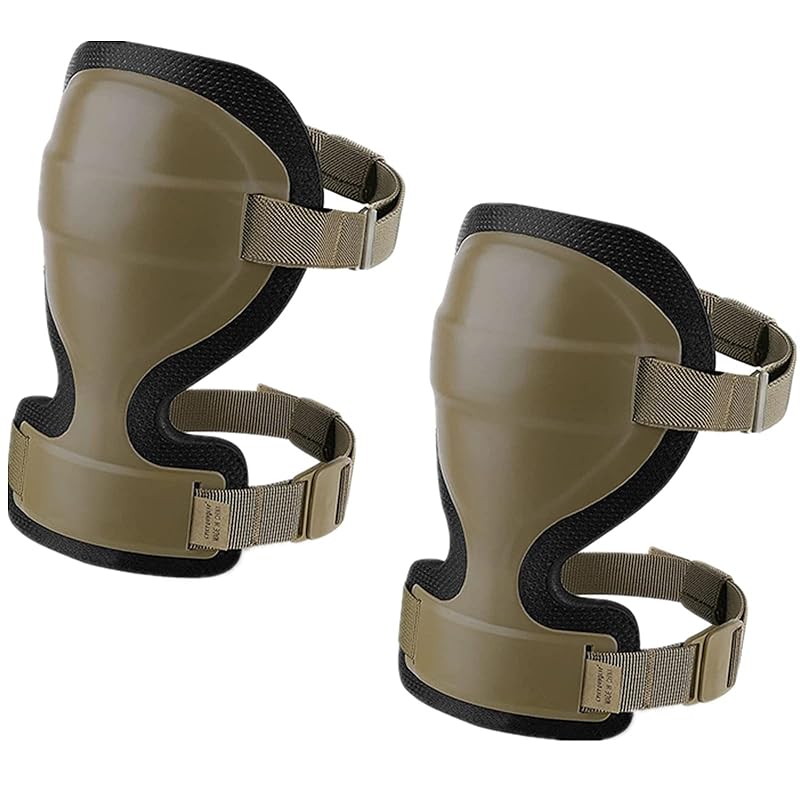 EMERSONGEAR Tactical Knee Pads Combat Knee Cap Protector Paintball Airsoft Military Army Battle Hunting Knee-Pads Fully upgraded version(DE), One DE