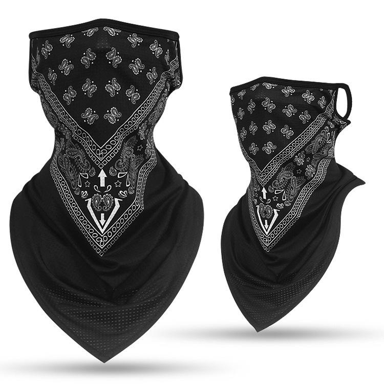 Ice Silk Sun Protection Motorcycle Riding Headband