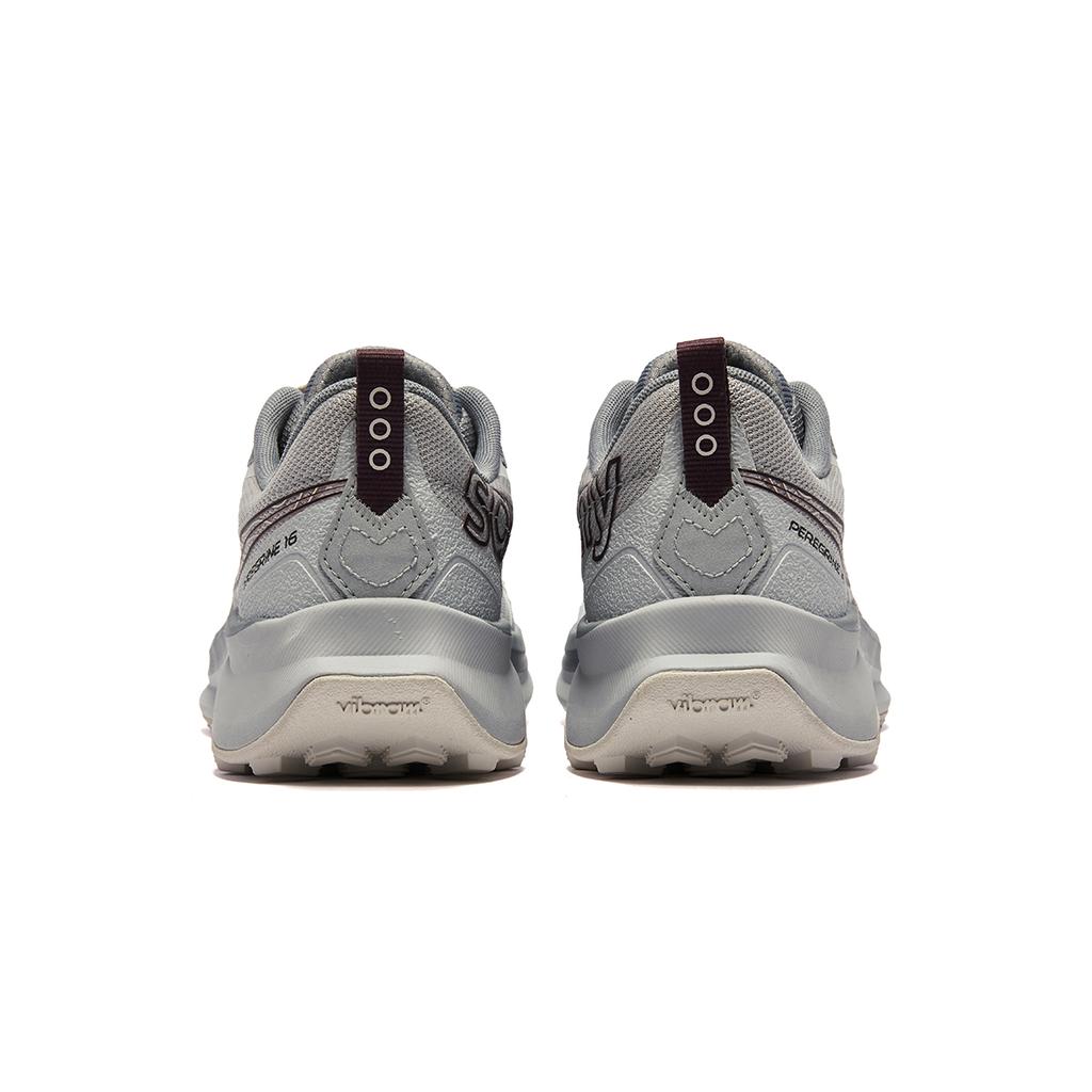 SAUCONY Peregrine 16 Rahat Yumuşak Arazi Koşu Ayakkabısı Unisex Spor Ayakkabı Gri S102074-1002