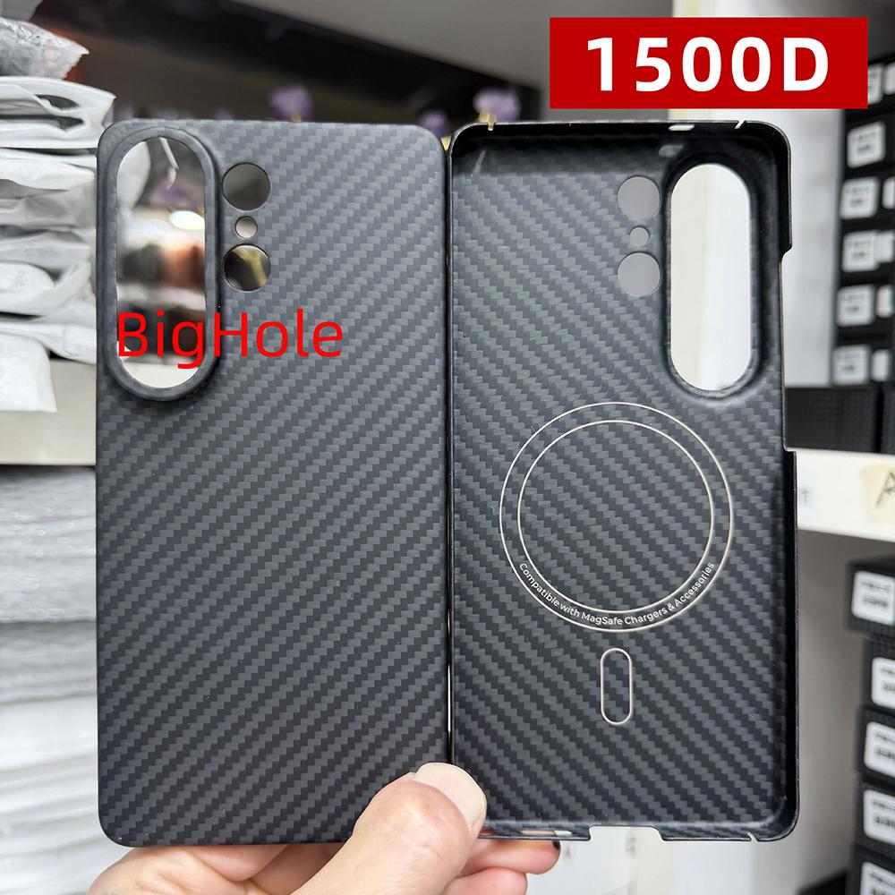 Für Magsafe Hülle für Samsung Galaxy S26/S26+ S26 Ultra Echte Kohlefaser Aramidfaser Magnetische Abdeckung für Galaxy S26Ultra Hülle Capa