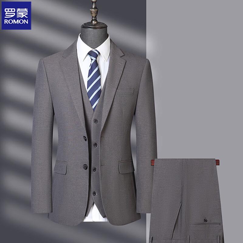 ROMON Men s Striped Business Suit Set 195/56