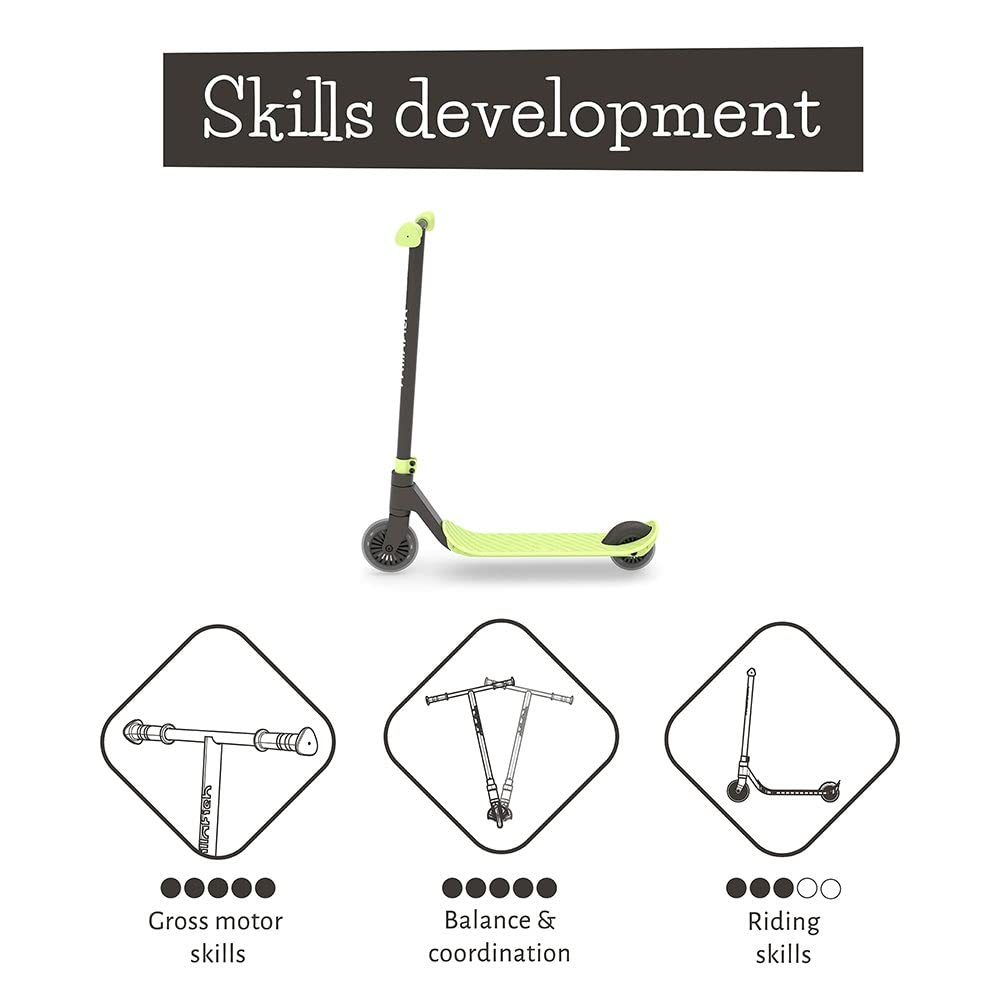 Chillafish Stunt Kick Scooter, Pistachio, 2-Wheel Stunt Scooter, CPST01PIS, Authentic