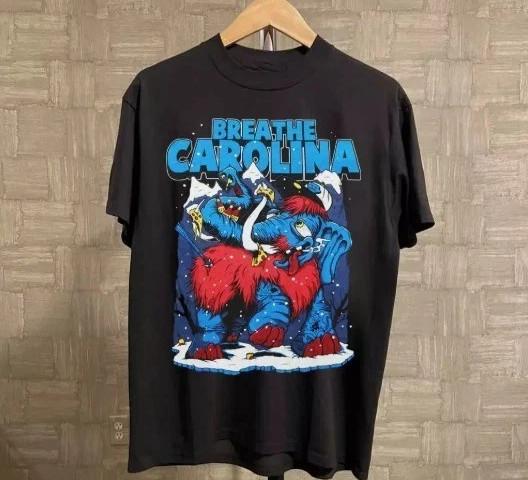 

Vintage Breathe Carolina Band Tour T-shirt Size S to 5XL Unisex T-Shirt S