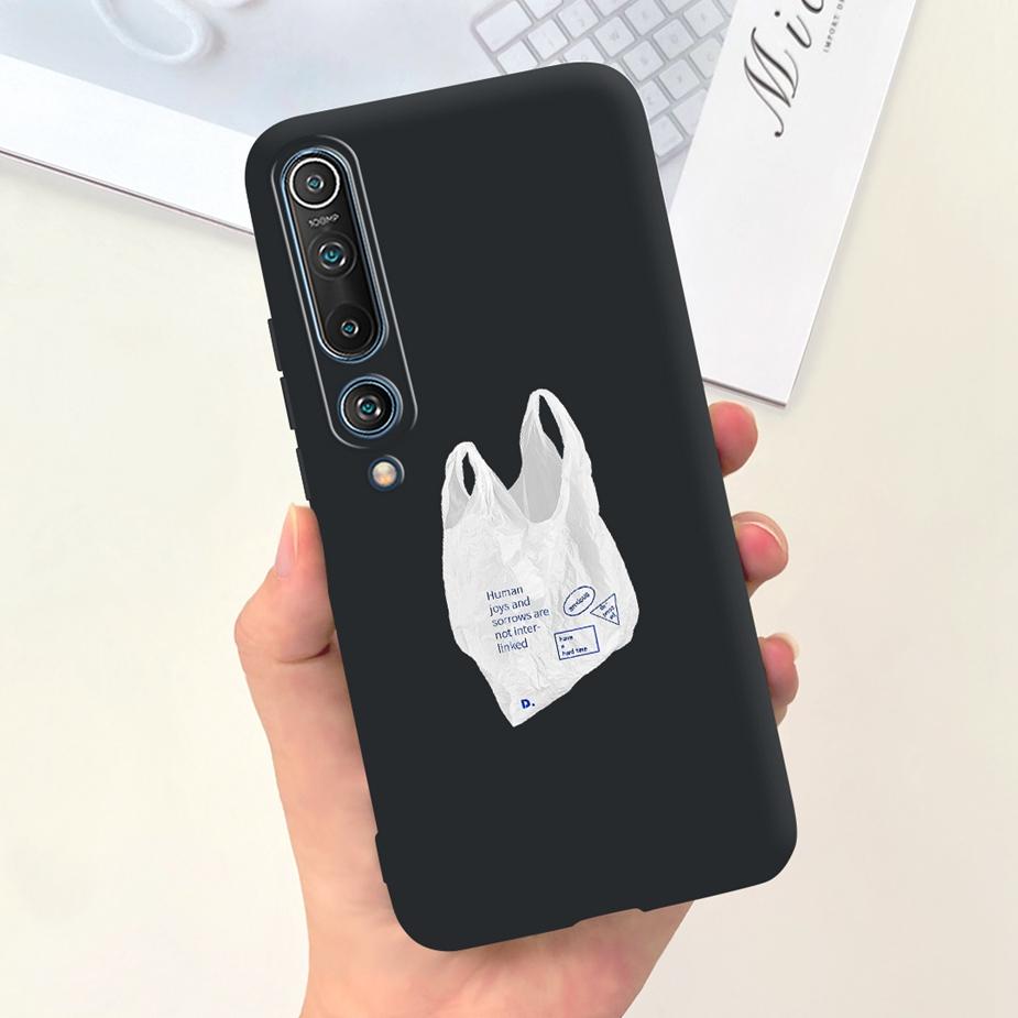 For Xiaomi Mi 10 Pro Case Cute Fashion Painted Cover Soft TPU Shockproof Phone Case For Xiaomi Mi 10 Lite Mi10 Pro 5G Full Coque