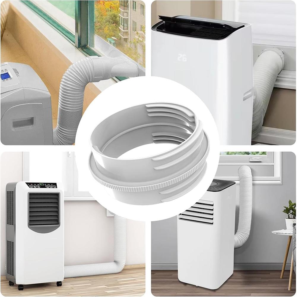 13/15cm Air Conditioner Exhaust Hose Adapter Ventilation Pipe Connector For Air Conditioning Range Hood Hose Connector