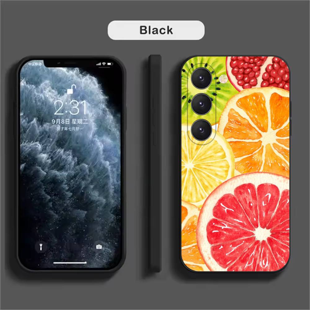 Summer Fruit Phone Case For Samsung Galaxy A52 A42 A32 A22 A12 A02S A72 A73 A51 A41 A31 A21S A71 A40 A30S A20S