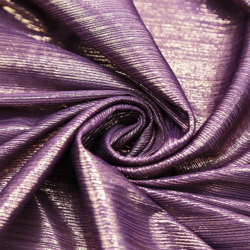 Sparkling Elastic Fabric for Dance Wear Costumes Dress Gilded Soft Stretch Fabric Background Decoration Clothing DIY Material