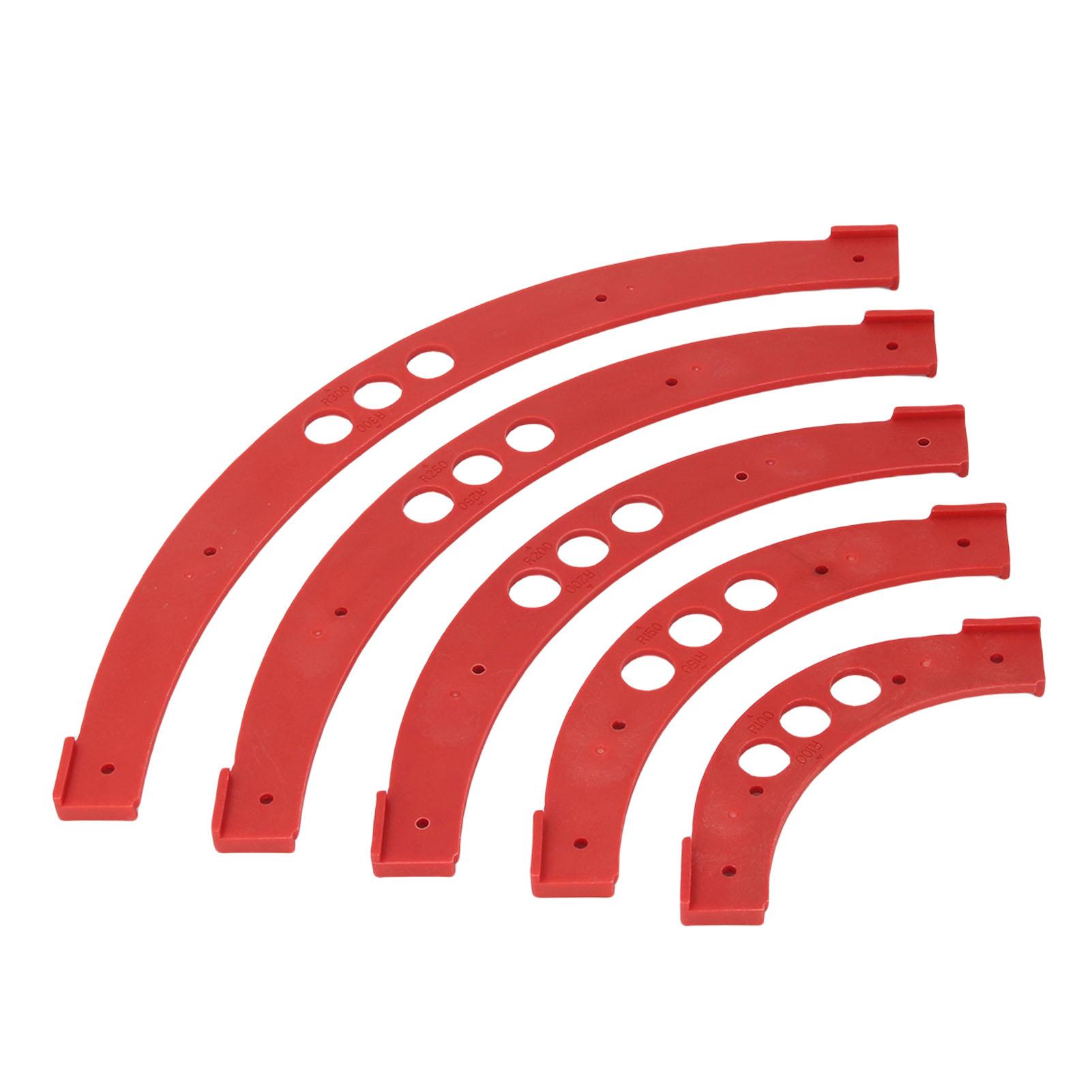 

Деревообработка Угловой Шаблон для Снятия Фаски Инженерный Пластик R100 R150 R200 R250 R300 Деревообработка Круглый