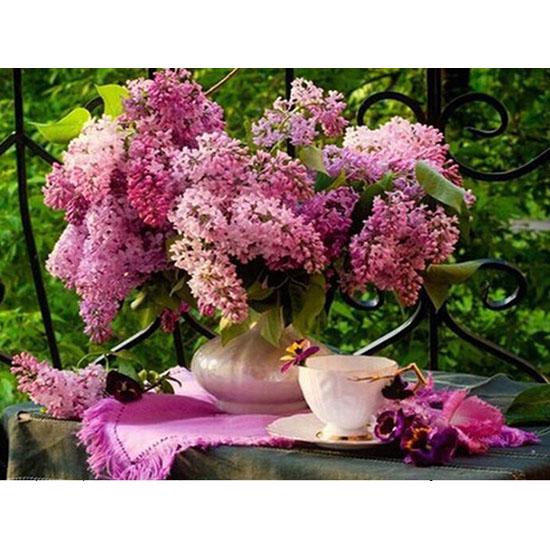 Huacan Diamond Painting Kits Flower DIY 5D Paintings Flower Picture Art Craft Home Wall Decor