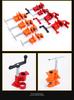 Guoding Heavy-Duty 3/4-Inch Woodworking Pipe Clamp with 6-Point Bracket