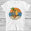 Gitaar T-shirt Heaven Island Grappig Liefhebber Cool Cadeau T-shirt M408