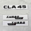 Letras 3D CLA 45 S ABS emblema TURBO 4matic para Mercedes Benz AMG guardabarros de coche maletero C117 C118 CLA45S pegatina acceRR1