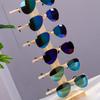 Wood Glasses Display Stand Exquisite Thick Prevent Slipping Easy To Install Sunglasses Rack for Home Optical Store 6 Pairs of Single Row