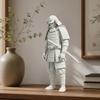 1D Printed Swordsman Figure Desk Ornaments Dark Style Ninja Statue Home Decor Warrior Figurine Desk Decoration