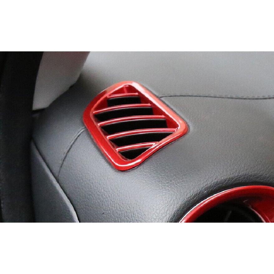 Instrument L&R Air Outlet Vent Cover Trim For Kia K3 Forte 2019-2022 Bright Red