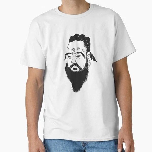 Konfuzius Klassiker T-Shirt T-Shirt Hergestellt in USA Größe S2XL