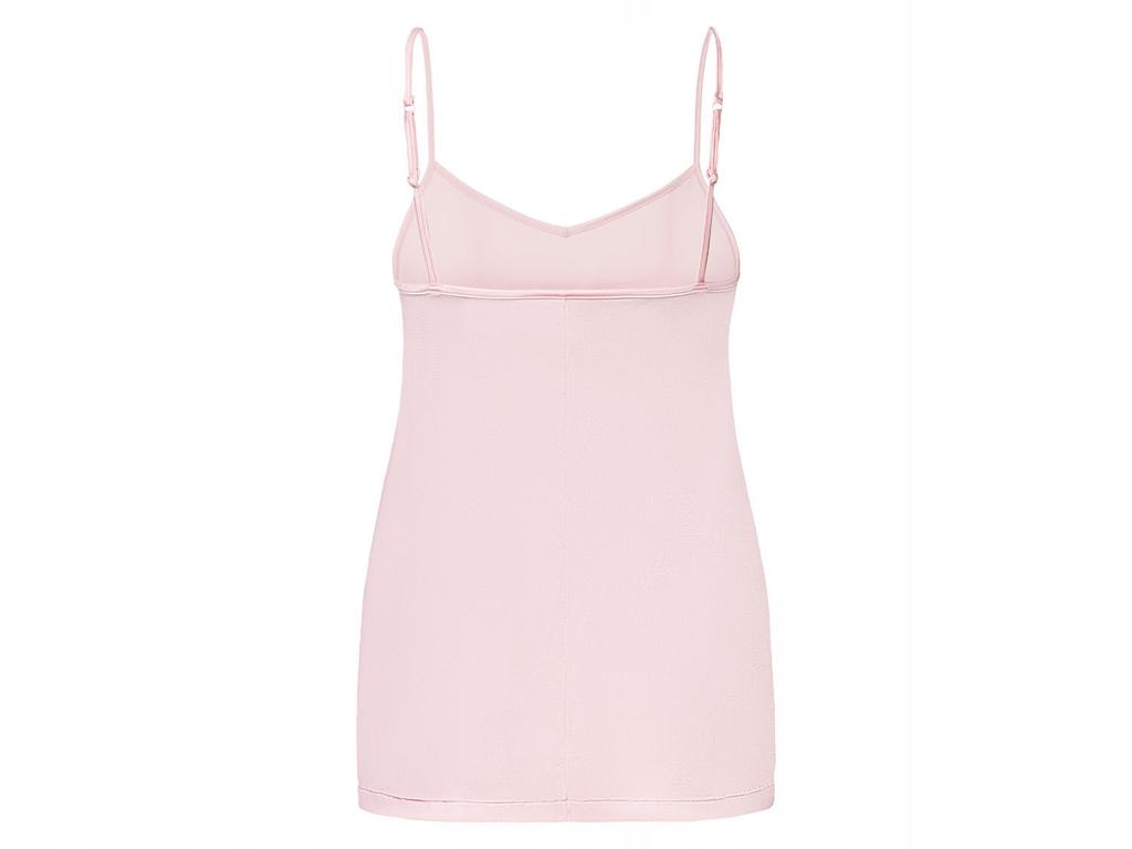 Esmara women's top with narrow straps, pink L 44/46