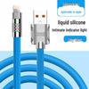 120W Zinc Alloy Fast Charging Cable for Apple & Android - Durable, Silicone-Coated, Thickened Design