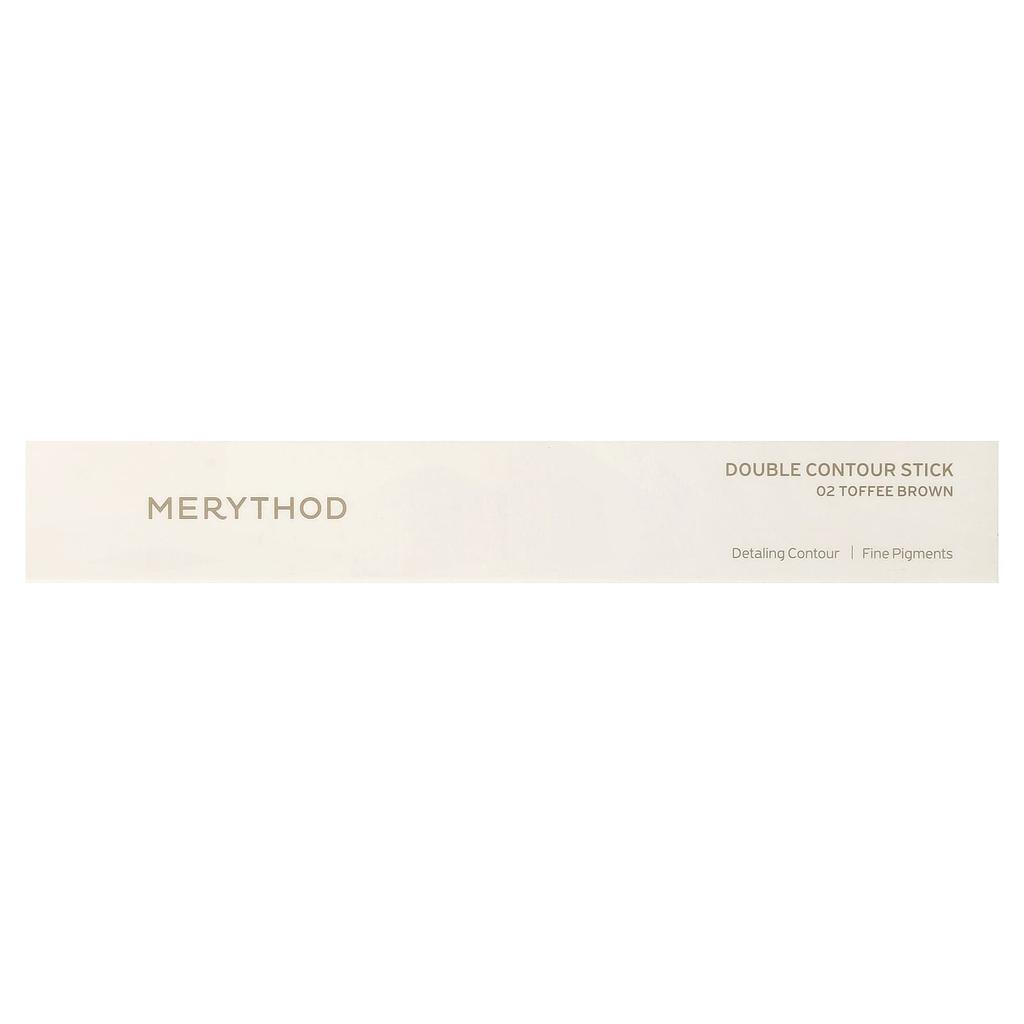 Merythod Double Contour Stick, 02 Toffee Brown, 11oz