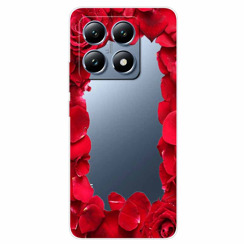 For Xiaomi 14T Case Transparent Cute Soft Silicone TPU Coque for Xiaomi 14t Pro Phone Cover Clear Capa Mi14T 14 t 14tPro Shells
