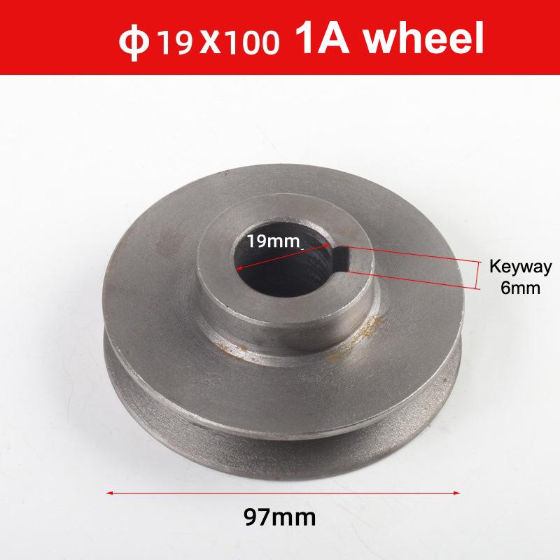 

Single-Slot Motor Belt Pulley A Type 2070 Aluminum Pulley For 2065 Air Compressor Power Tool Accessories 19x100
