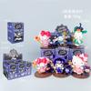 Original  Sanrio Family Dessert Series Memo Blind Box Hand-Made Decorative Ornaments Birthday Gift Message Collect Toys