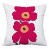 Simple Flower Pattern Pillowcase Dormitory Decoration Office Living Room Sofa Home Pillowcase