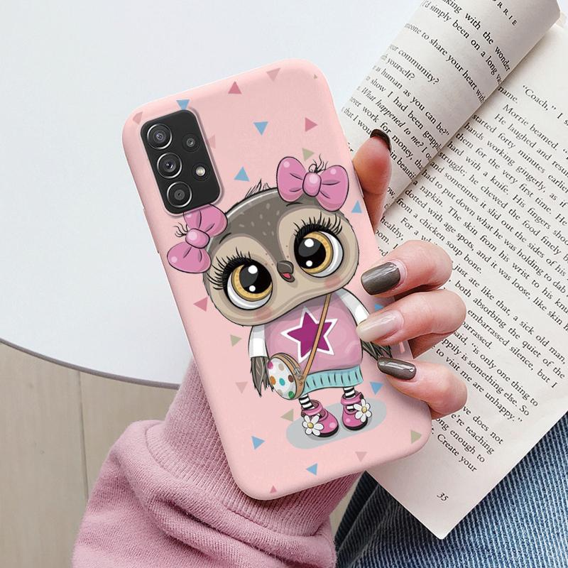 Soft Case For Samsung Galaxy A73 5G Phone Cover Cute Flowers Butterfly Fundas TPU Coque For Samsung A73 A 73 5G Bumper Cases