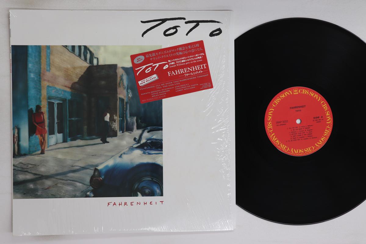 

LP Record TOTO - Fahrenheit 28AP3222 CBS SONY 1986 Japan Rock Used