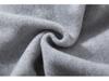 Unisex Solid Color Round Neck Fleece Hoodie Set