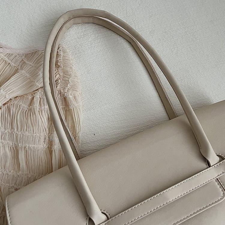 Large Capacity Leather Tote Bag Women's Shoulder Handbag