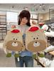 Schoolbag new creative puppy schoolbag go out to play lightweight cartoon backpack high value casual versatile shoulder backpack