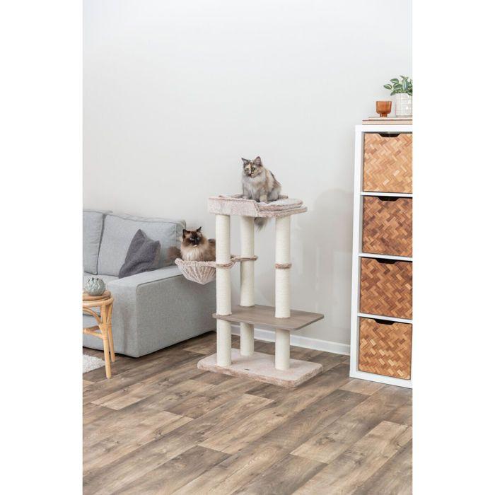 Kratzbaum - TRIXIE - Sienna - Beige - Jute - Gemütlich und langlebig