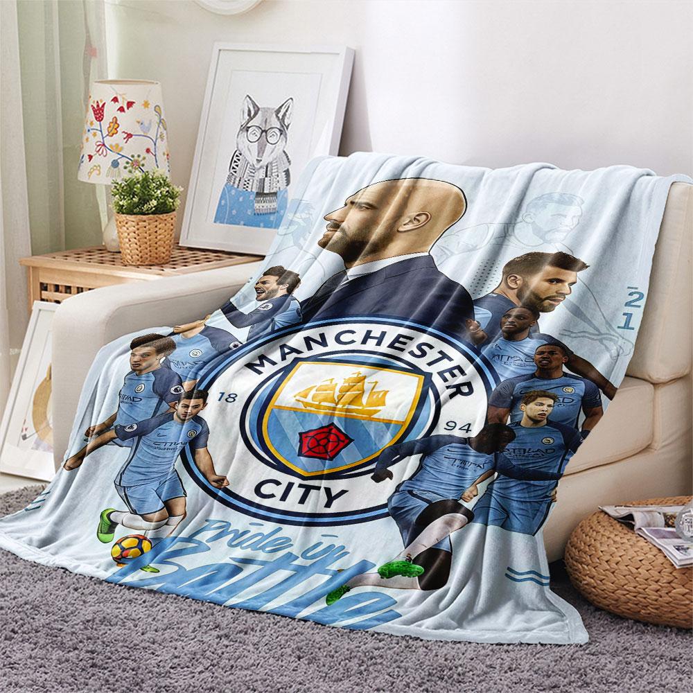 Eternal MCFC Spirit Blanket, High quality Comfortable for All Seasons, Home Decor, Warmth and Comfort