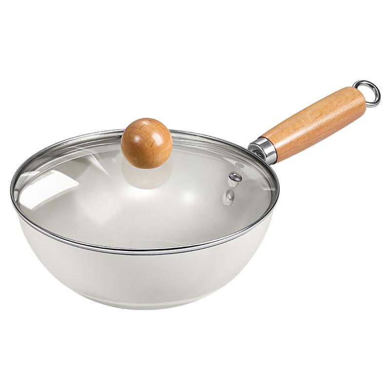 Yoshida Craftsman 20cm Ceramic Coated Mini Wok Set