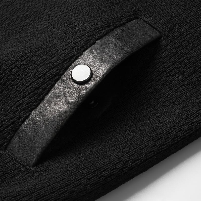 Autumn and winter new style genuine leather jacket men's sheepskin casual jacket blended men's clothing
