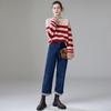 Fanzhen Women's High-Neck Thick Cashmere Blend Sweater