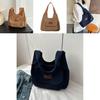 Large Capacity Canvas Tote Bag Street Fashion Casual Simple Style